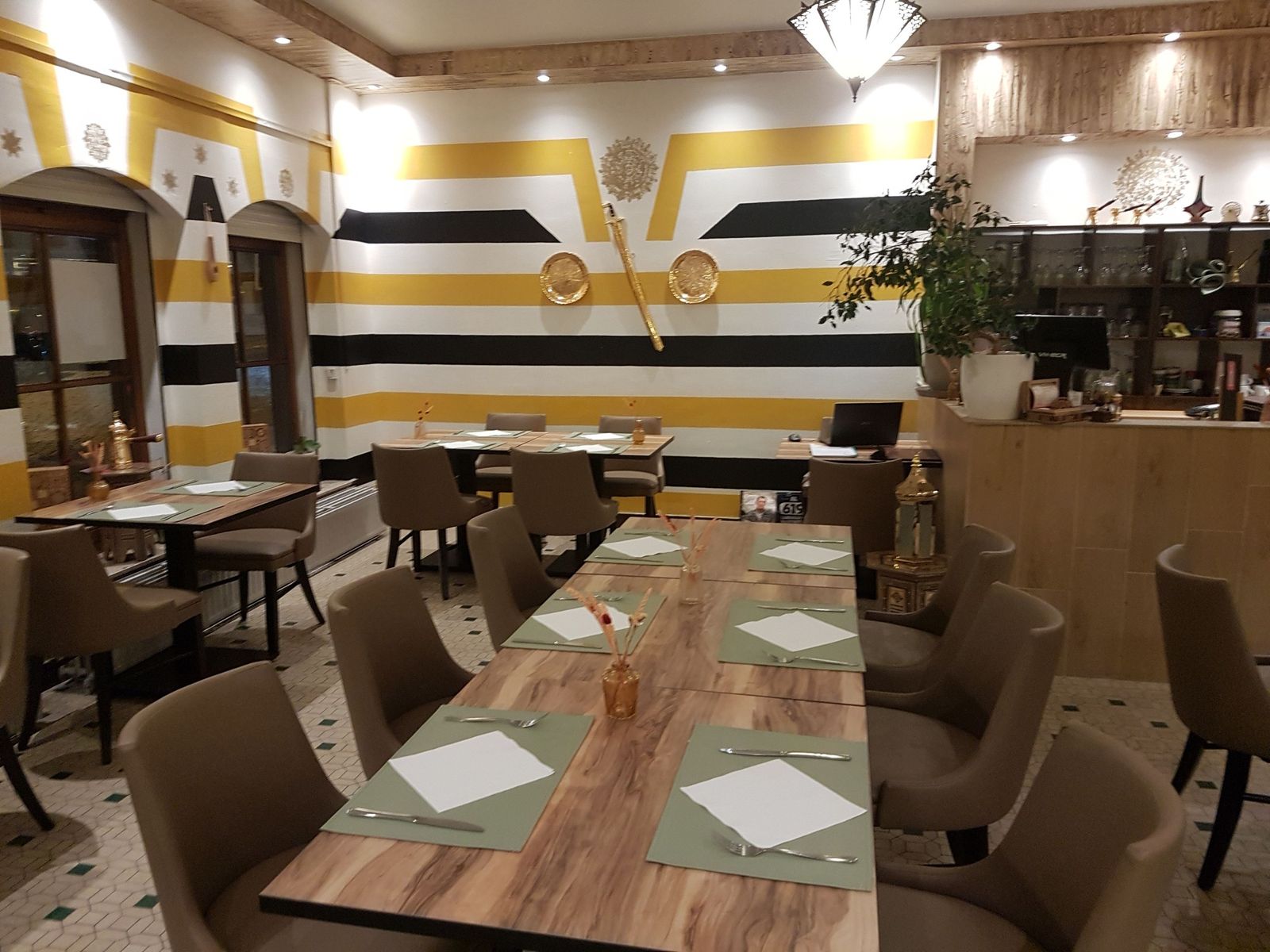 Salle à manger du restaurant Belsy Restaurant à Tournai